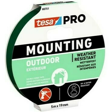 Páska oboustranná Tesa PRO Mounting OUTDOOR 19 mm/5 m