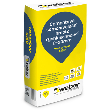 Hmota samonivelační weberfloor 4150 25 kg