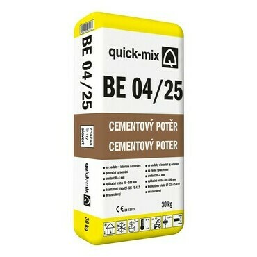 Potěr cementový Sakret/Quick-mix BE 04/25 30 kg