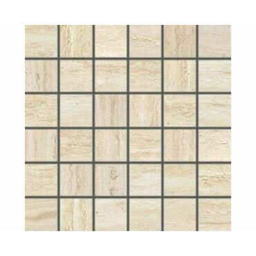 Mozaika Rako ALBA 5×5 cm (set 30×30 cm) béžová DDM05731