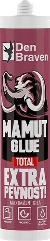 DEN BRAVEN Lepidlo Den Braven MAMUT GLUE Total bílé 290 ml