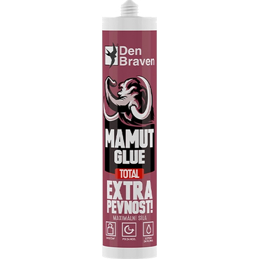 Lepidlo Den Braven MAMUT GLUE Total bílé 290 ml