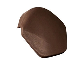 Uzávěra hřebene Bramac Protector Plus s vrutem tmavohnědá