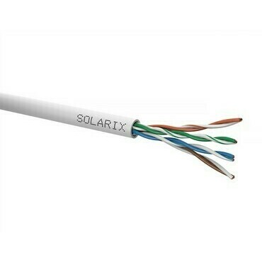 Kabel instalační Solarix CAT5e UTP nestíněný PVC 500 m