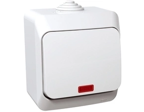 Spínač řazení 1So Schneider Electric Cedar bílá