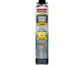 Pěna lepicí Soudal SOUDABOND EASY Turbo pistolová 750 ml