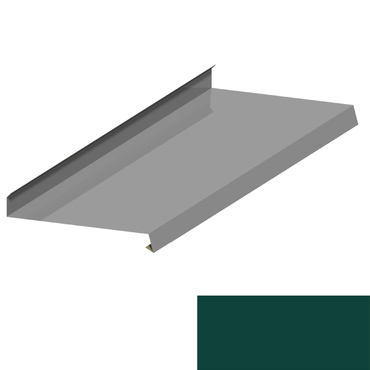 Oplechování římsy RS312A SP 25 RAL 6005 zelená