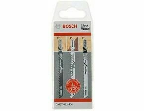Sada pilových plátků Bosch Wood 15 ks