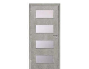 Dveře interiérové Solodoor SMART 17 levé šířka 600 mm beton