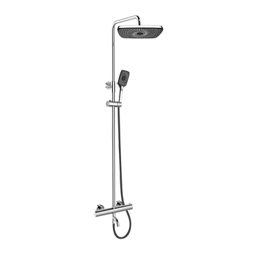 Systém vanový termostatický Mereo CB60101TSG 150 mm chrom/černá