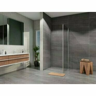 Stěna pevná Lansanit Tadao SPD80-2 790 mm chrom/čiré sklo