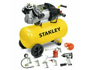 Kompresor Stanley DV2 400/10/50 + Kit 8 ks