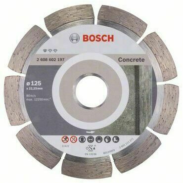 Kotouč DIA Bosch Standard for Concrete 125×22,23×1,6×10 mm