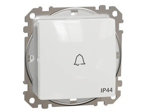 Tlačítko zvonek řazení 1/0 Schneider Sedna Design IP 44 bílá