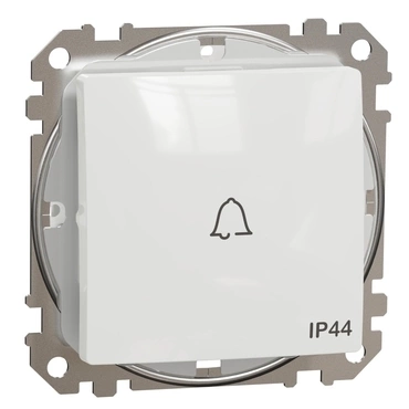 Tlačítko zvonek řazení 1/0 Schneider Sedna Design IP 44 bílá