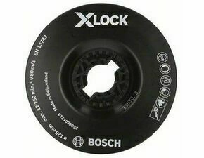 Talíř opěrný Bosch X-LOCK 125 mm jemná