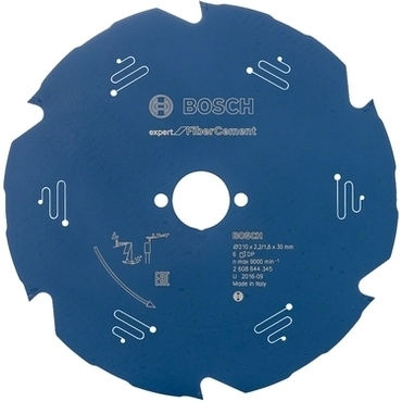 Kotouč Bosch Expert for Fiber Cement 210×30×2,2 mm 6 z.