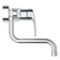 Baterie dřezová nástěnná Grohe Eurosmart 150 mm chrom 31391003