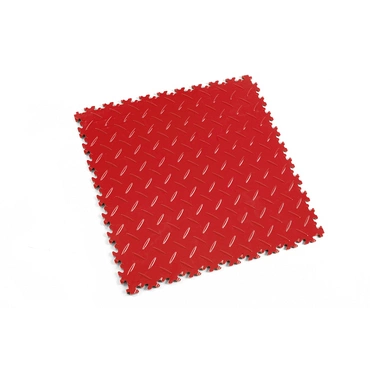 Dlaždice podlahová Fortelock Machine industry diamant ROSSO RED