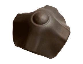 Hřebenáč rozdělovací X valbový Tondach 21 cm engoba tmavě hnědá