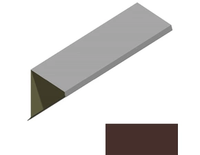 Ukončení pultové střechy RS312S-60 SP 35 TEX 2M15A hnědá