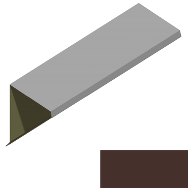 Ukončení pultové střechy RS312S-60 SP 35 TEX 2M15A hnědá