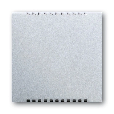 Kryt modul výkonový stmívací/termostat ABB Future hliníková stříbrná