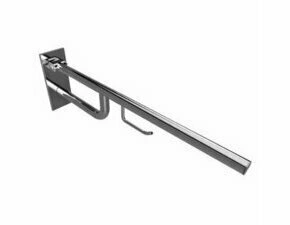 Úchyt sklopný Bemeta Help s držákem TP 760 mm s krytkou nerez lesklý