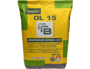 Lepidlo cementové C1T Bralep OL 15 25 kg
