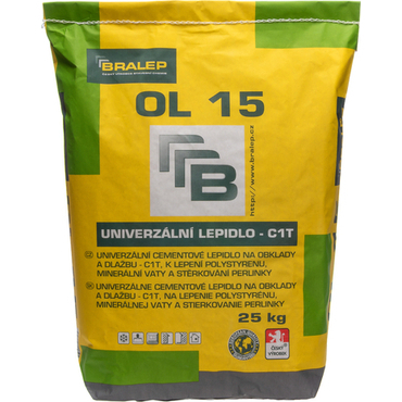 Lepidlo cementové C1T Bralep OL 15 25 kg