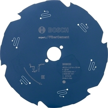 Kotouč Bosch Expert for Fiber Cement 230×30×2,2 mm 6 z.