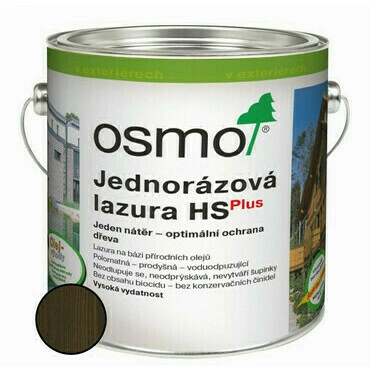 Lazura jednorázová Osmo HS plus 9271 ebenové dřevo 2,5 l