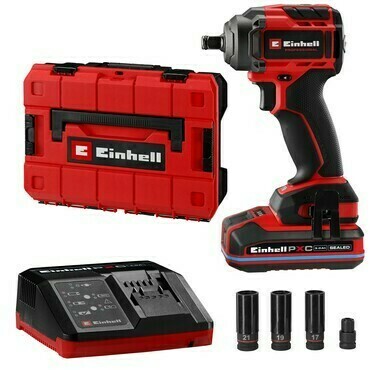 Utahovák rázový AKU Einhell TP-CW 18/350-C BL