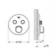 Díl nadomítkový Grohe SmartControl s 2 ventily chrom 29145000
