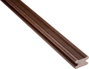 Nosič dřevoplastový Terafest hnědý 50×30×3 000 mm