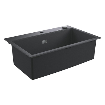 Dřez kompozitní Grohe K700 780×510 mm granitová černá 31652AP0