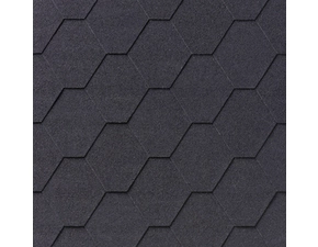 Šindel asfaltový IKO 2.0 Superglass Hex 01 Černá 3,0 m2