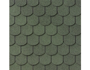 Šindel asfaltový IKO 2.0 Superglass Biber 03 Amazon Green 2,0 m2