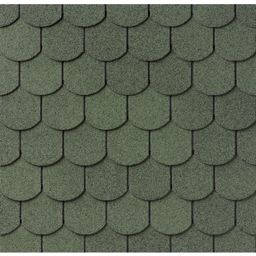 Šindel asfaltový IKO 2.0 Superglass Biber 03 Amazon Green 2,0 m2