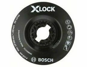 Talíř opěrný Bosch X-LOCK 115 mm jemná