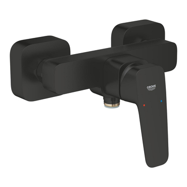 Baterie sprchová nástěnná Grohe Cubeo 150 mm matte black 1018242430
