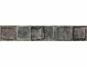 Listela Rako Concept 4,5×25 cm šedá Monopoli WLAH5013