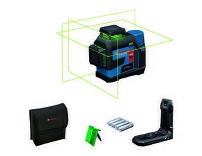Laser stavební Bosch GLL 12V-100-33 CG + LB10 + AA1