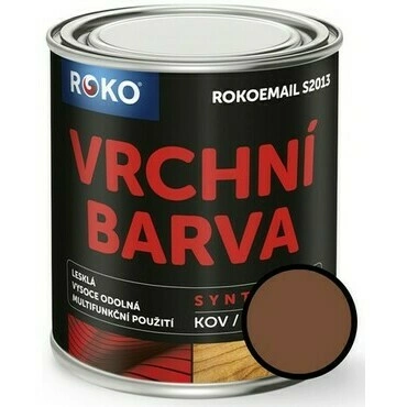 Email vrchní Rokoemail S2013 hněď kávová, 0,6 l