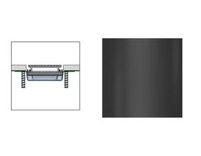 Rošt Profilpas FLAT COVER XPF/60 leštěný grafit
