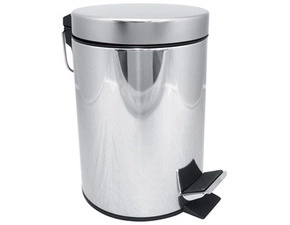 Koš odpadkový Bemeta 3 l s víkem nerez lesk