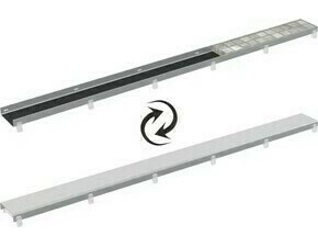 Rošt nerezový Alca DOUBLE-550M oboustranný matný