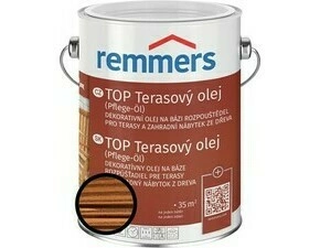 Olej terasový Remmers TOP ořech, 2,5 l