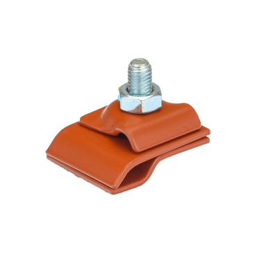 Držák hromosvodu Betonpres na okapový žlab cihlová