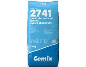 Omítka sanační podkladní Cemix 2741 25 kg